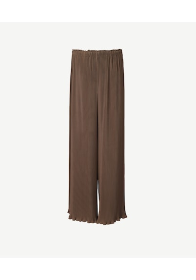 Yargıcı Pliseli Pantolon Vizon