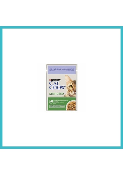 Cat Chow Sterilised Pouch Kuzulu Kısırlaştırılmış Kedi Konservesi 85 Gr Dfnbez