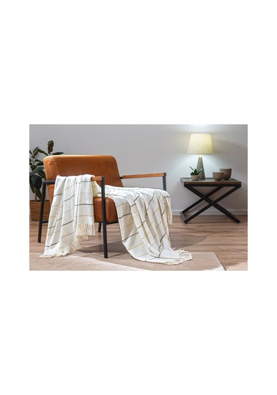 Liso Battaniye 130x170 Cm Gri/siyah