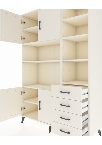 Hyperion Dolap 9 Raflı 4 Çekmeceli 4 Kapaklı 132x44x195 Aytaşı-aytaşı/aytaşı Aytası/aytası Hyperion Dolap 9 Raflı 4 Çekmeceli 4 Kapaklı 132x44x195 Aytaşı-aytaşı/aytaşı Aytası/aytası