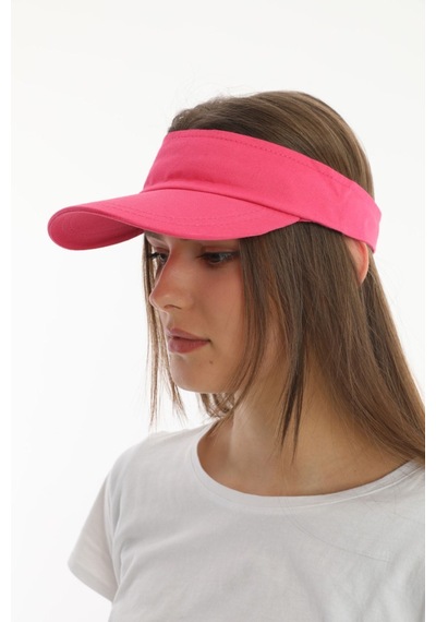 Uv Koruyuculu Unisex Siperlikli Fuşya Şapka Fuşya
