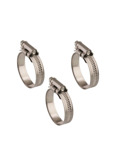 3 Adet W2 Hortum Kelepçesi 25-40 mm Ayarlı 430 Kalite Paslanmaz