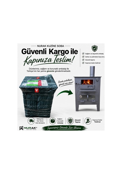 Kömür Odun Kuzine Soba Thermal