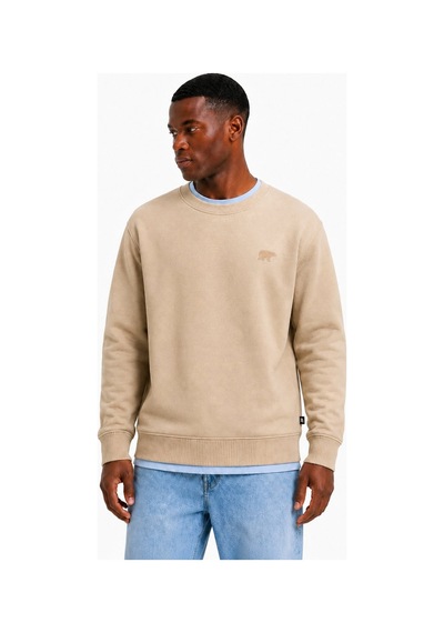 Bad Bear Outlands Crewneck Man Beıge Sweatshırt 26.02.12.012-c17 Bej