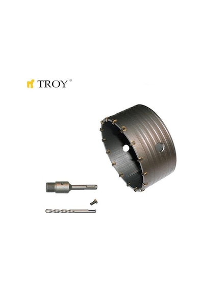 Troy 27470 Elmas Beton Panç 120mm + Adaptör 110mm