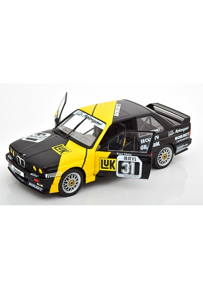 1:18 Ölçek 1988 Bmw M3 E30 Dtm 31 Diecast Metal Minyatür Model Araba 25cm