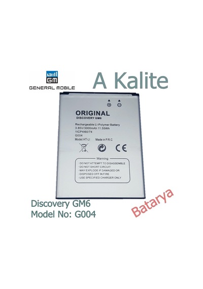 General Mobile Discovery Gm6 G004 Batarya Pil