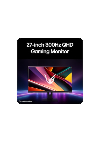 Lg Ultragear G6 27" 27g64na-b 300hz 1ms Gtg Qhd Ips Pivot Dcı-p3 %93 Vesa Displayhdr 400 G-sync Freesync Premium Gaming Monitör