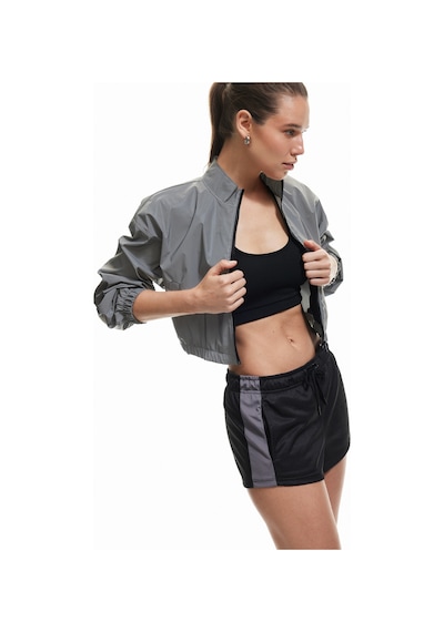 Koton Yüksek Bel Bağcıklı Cep Detaylı Rahat Kesim Renk Bloklu Mini Spor Şort Antrasit 5sak40263nk Antrasit Koton Yüksek Bel Bağcıklı Cep Detaylı Rahat Kesim Renk Bloklu Mini Spor Şort Antrasit 5sak40263nk Antrasit