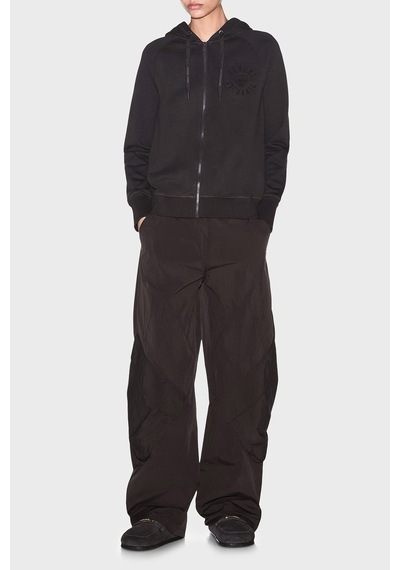 Armani Exchange %100 Pamuk Kapüşonlu Sweat Kadın Sweat Xw002399 Af25527 U6032 Kahve