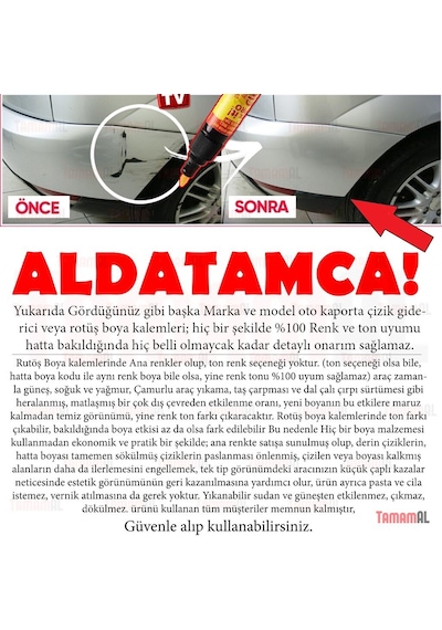 Pilot Araç Kaporta Rötuş Beyaz Boya Kalemi (Çok Kaliteli) Japon M