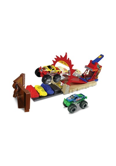 Snt31206 12 Pcs Monster Truck Oyuncak Kırmızı