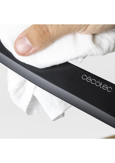 Cecotec Set 7 Cuchillos Titanium 7'li Profesyonel Mutfak Bıçak Seti Siyah