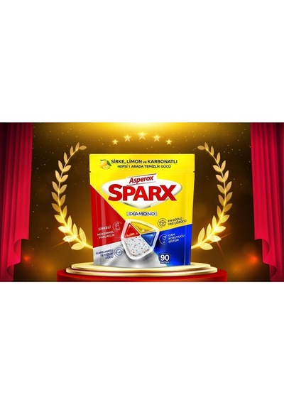 Sparks Diamond Bulaşık Kapsülü 60 Lı 3 Adet
