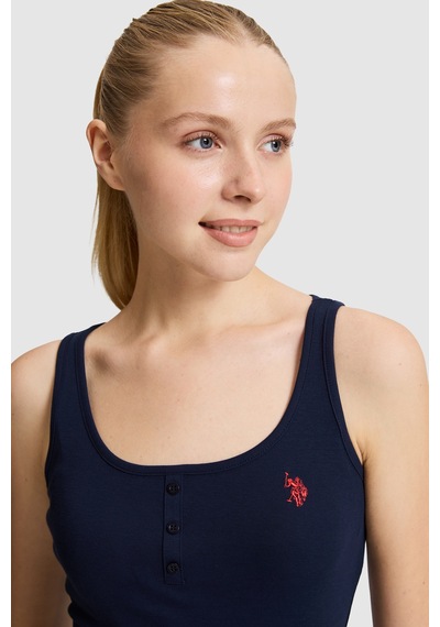 U.S. Polo Assn. U.s. Polo Assn. Kadın Lacivert Tişört Basic 50321790-vr033