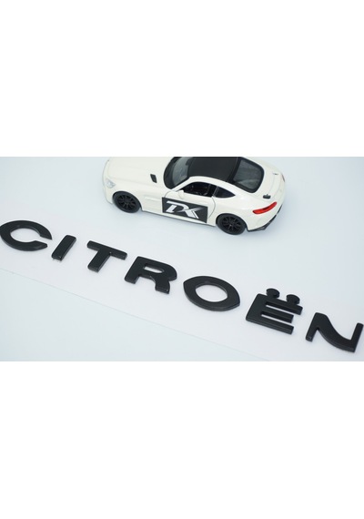 Dk Tuning Citroen Bagaj Siyah Abs 3m Logo Arma Yazı