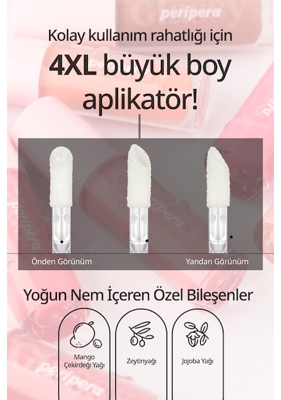Dudaklara Dolgun Ve Işıltılı Görünüm Sunan Gloss Perıpera Ink Glasting Lip Gloss 5 Way To Go 5 Way To Go