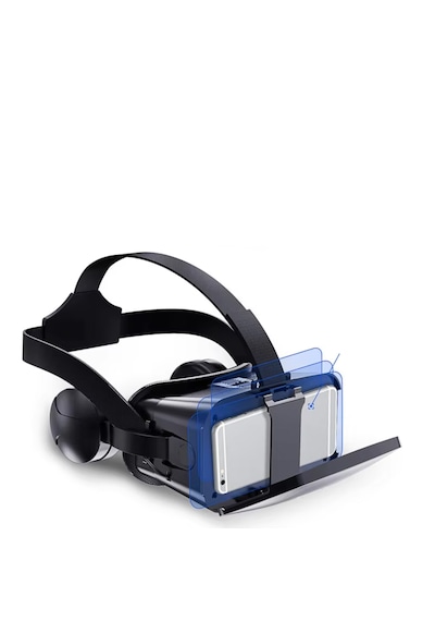Microcase Vrpark J20 3.5 MM Kulaklıklı 3D Sanal Gerçeklik Gözlüğü