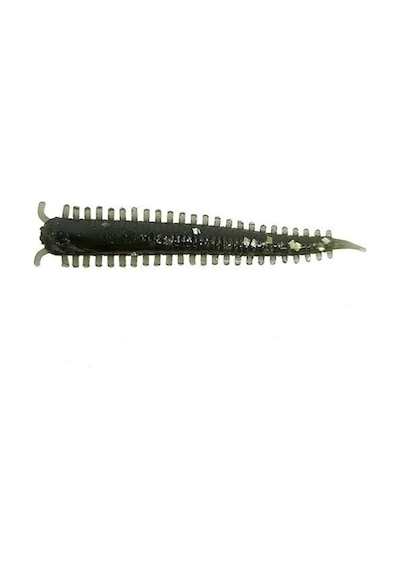 Kendo Zombie Worm Blueberry Scent Cy029 Lrf Silikonu 4cm Dark Green