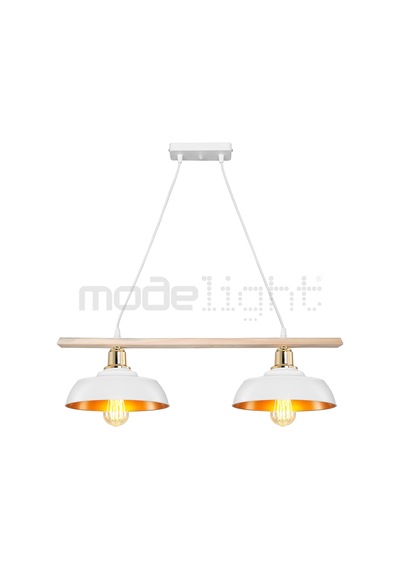 Karya 2li Ahşap Naturel Kasa - Beyaz Gold Şapka Gold Kukalı Salon-oturma-çocuk-yemek Odası-mutfak Beyaz Beyaz