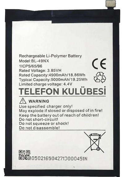 İnfinix Smart 9 Uyumlu Batarya Pil Bl-49nx