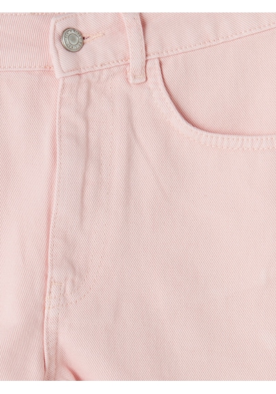 Lcw Jeans Pembe Regular Fit Kadın Jean Şort