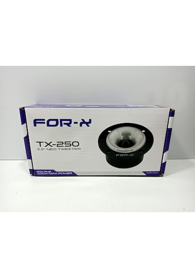 For-x Dome Tweeter 8cm 100w 50rms For-x Tx-250 8cm Dome Tiz