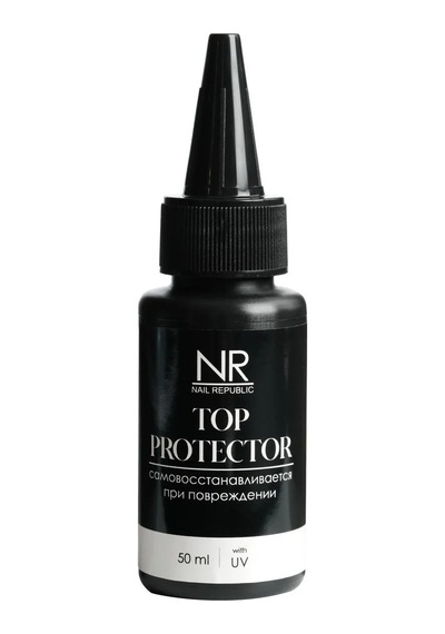 Nail Republic Uv Filtreli Top Coat Protector Salon Boy 50ml