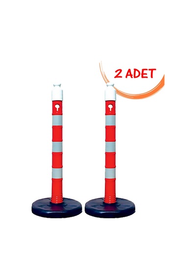 Dubalı Uyarı Dikmesi Kauçuk 80mm 110cm 2 Adet