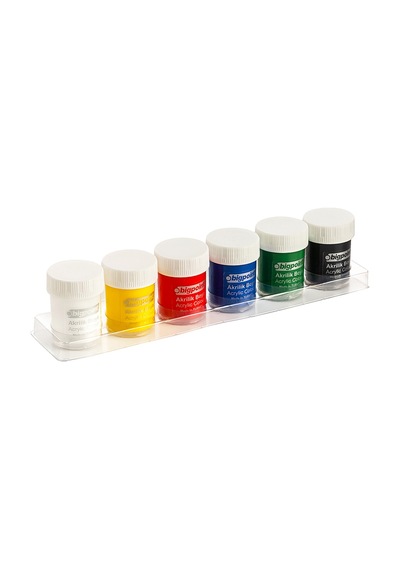Bigpoint Akrilik Boya 6 Renk X 25 Ml X 3 Paket Diğer