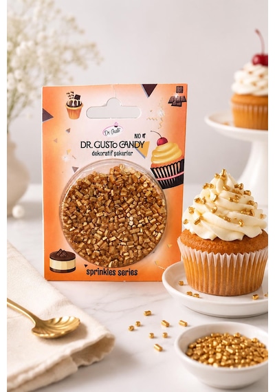 Dr. Gusto Bakır Sanding Candy Pasta Süsleme Şekeri
