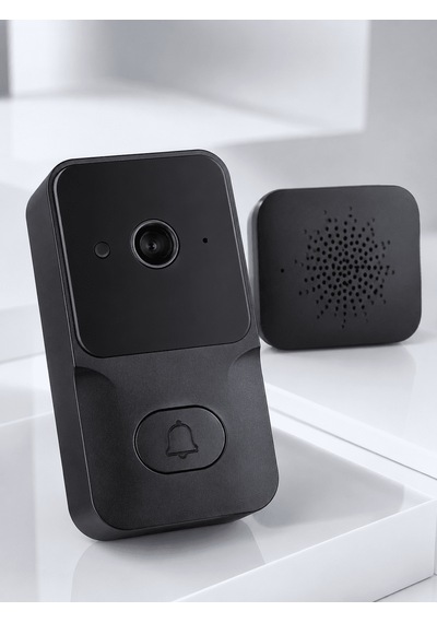 Wi-fi - 762 - Akıllı Görüntülü Kapı Zili Hd Kamera, Gece Görüşü Ve - Cadde101 - Telefon Bildirimli