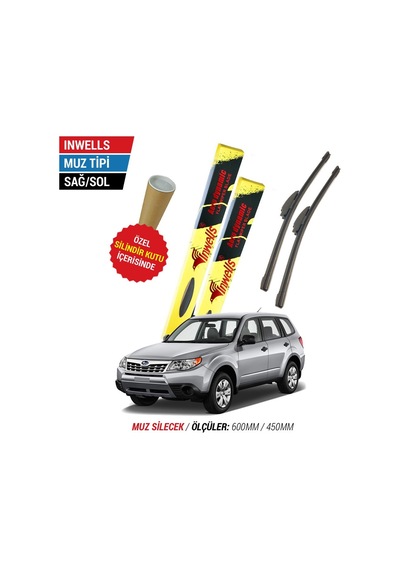 Subaru Forester İnwells Muz Silecek Takımı (2008-2012)