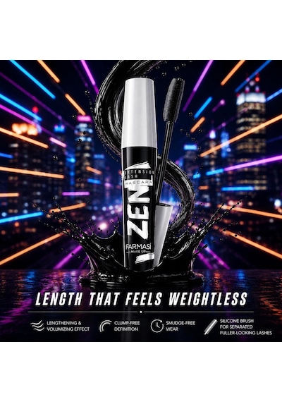 Zen Maskara 8 Ml Çok Renkli