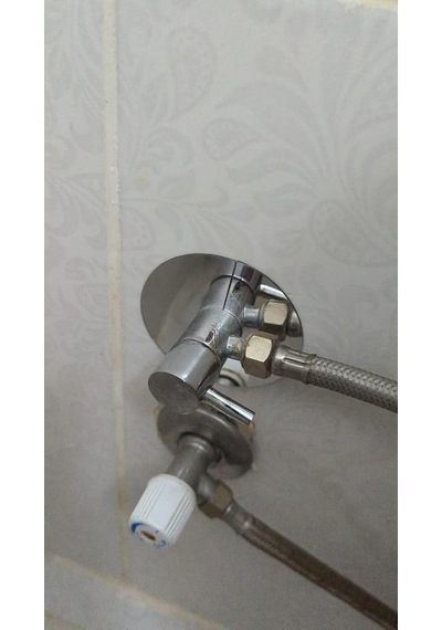 2 Adet Musluk Aynası,doğal Gaz Boru Aynası,yapışkanlı Musluk Aynası 2 Açık Siyah