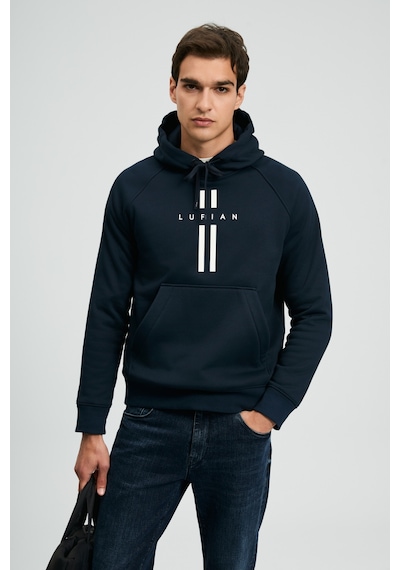 Lufian Decland Erkek Sweatshirt Lacivert Lacivert 112030207100200