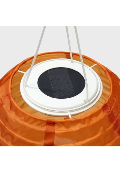 Ikea Solvınden Led'li Güneş Enerjili Aydınlatma, Turuncu, 22 Cm
