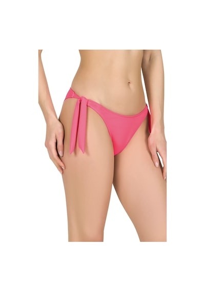 Endeep Kadın Kalın Bağcıklı Pembe Bikini Altı