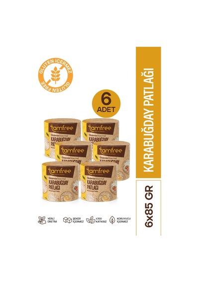 6 85 G Karabuğday Patlağı