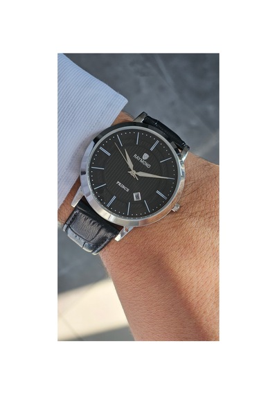 Rym-4735 Quartz Klasik Erkek Kol Saati - 2 Yıl Garanti Gümüş-siyah Çok Renkli