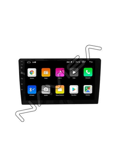 Uyumlu 9 Inch 4 Gb Ram 64 Gb Hafıza Androıd 12 Multımedıa Ekran 9.0 İnç