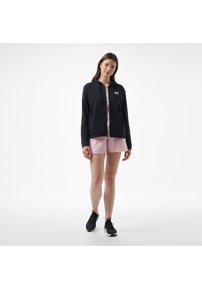 Under Armour Rival Terry Fz Kadın Siyah Ceket 6005509 Siyah