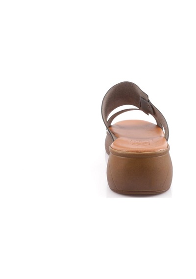 Dgn 510-23y Kadin Troklu Kalin Taban Terlik 510-2109-R7516 Gri