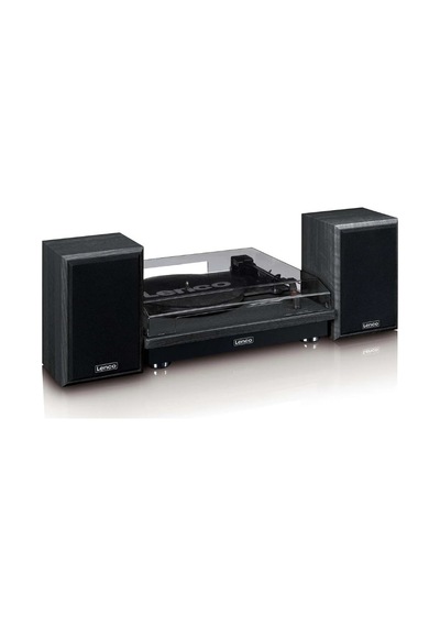 Lenco Ls-100bk - 2 Harici Hoparlörlü Pikap - Siyah Siyah