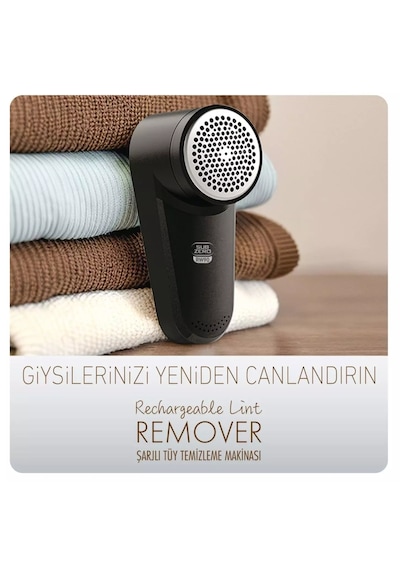 Subzero Rw90 Şarjlı Tüy Temizleme Makinesi Siyah
