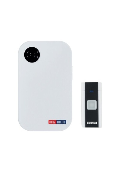 Horoz Next-d 4,5vdc Full Siyah-beyaz Kablosuz Kapı Zili