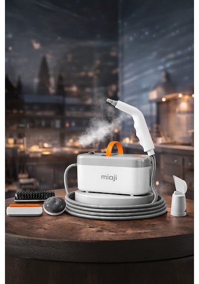 Mioji ST6 5.5 Bar 1200 W Buharlı Temizlik Makinesi Beyaz