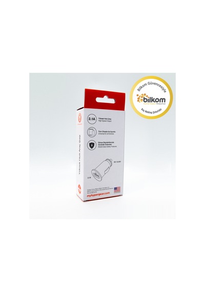 Hypergear 2.1A 2X Hızlı Araç Şarj Aleti Set Micro Kablo Beyaz