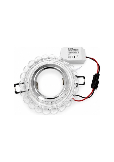 Ct-6594 Led Li Dekoratif Cam Spot Armatür Sümbül Kasa 150 Lm 4000k Duysuz Ampulsuz Diğer