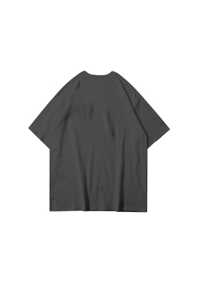 Flood Of Style Unisex Totem Sonic Antrasit Tshirt Gri